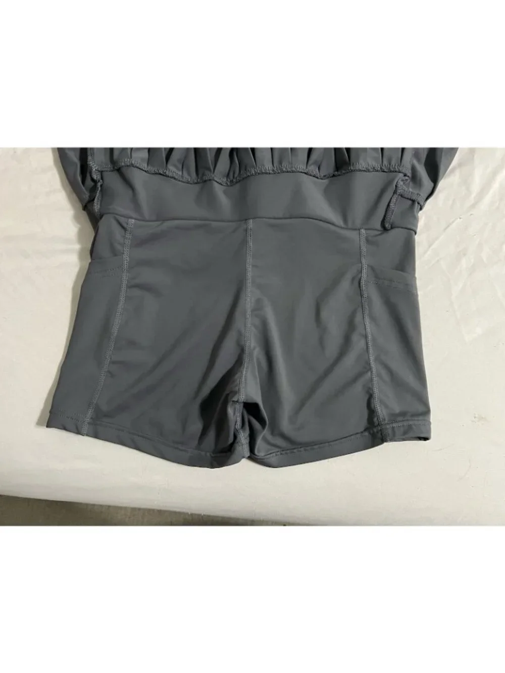 Goldhinge Tennis Pleated Skirt Skort Gray Size Medium